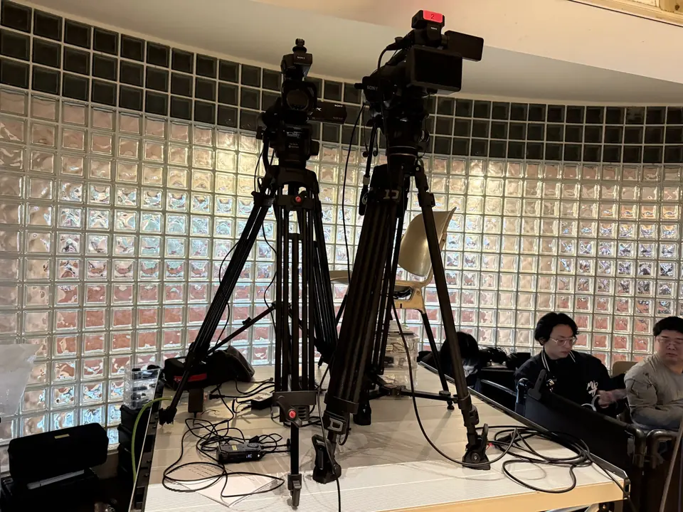 來福影像 Live media 現場攝影機位與後方工作團隊